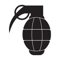 grenade icône logo vecteur conception modèle