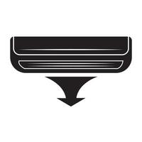 air conditionnement icône logo vecteur conception modèle
