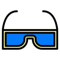 des lunettes de soleil icône vecteur ou logo illustration style