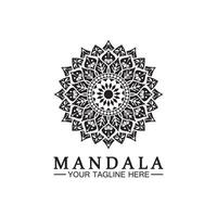 modèle de vecteur de conception de logo mandala