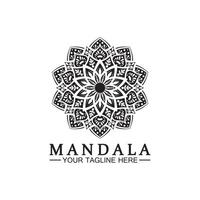 modèle de vecteur de conception de logo mandala