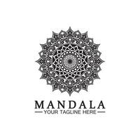 modèle de vecteur de conception de logo mandala