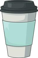 illustration de tasse de café vecteur