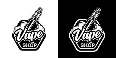 vecteur de logo vape