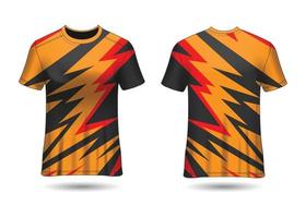 conception de t-shirt sport. vecteur de maillot de course