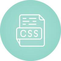 icône de vecteur css