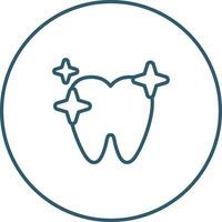 icône de vecteur de dents