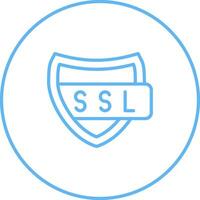 ssl certificat vecteur icône