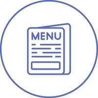 icône de vecteur de menu