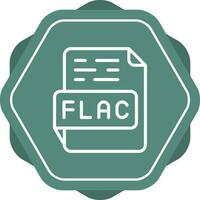 flac vecteur icône