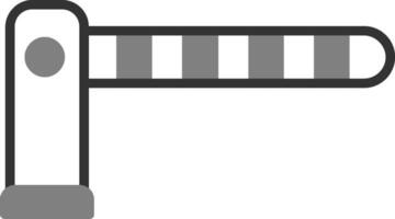 icône de vecteur de barrière