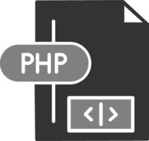 icône de vecteur php