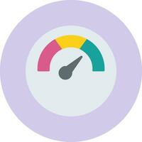 icône de vecteur de compteur de vitesse