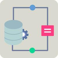icône de vecteur d'intégration de données