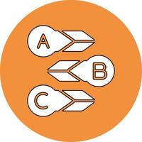 icône de vecteur de diagramme