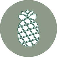 icône de vecteur d'ananas