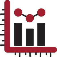 icône de vecteur de graphique à barres