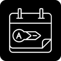 icône de vecteur de calendrier