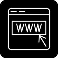 icône de vecteur de site Web