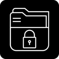icône de vecteur de cryptage de données