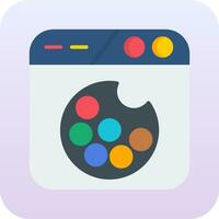 icône de vecteur de jeu de couleurs