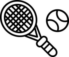 icône de vecteur de tennis