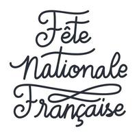 fête nationale française vecteur