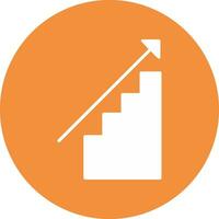 icône de vecteur de croissance