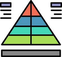 piramid vecteur icône