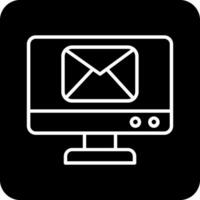 en ligne email vecteur icône