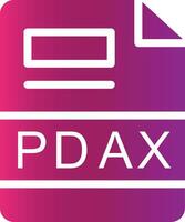 pdax Créatif icône conception vecteur