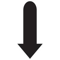 La Flèche longue icône blanc flèches infographie illustration direction symbole aiguille logo en haut signe isolé variations vecteur