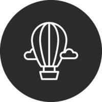 air ballon vecteur icône