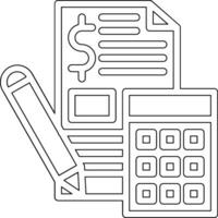 icône de vecteur de comptabilité