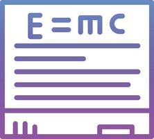 icône de vecteur de formule