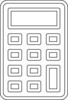 icône de vecteur de calculatrice