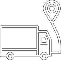 icône de vecteur de livraison logistique