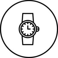 icône de vecteur de montre de sport