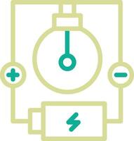 électrique circuit vecteur icône