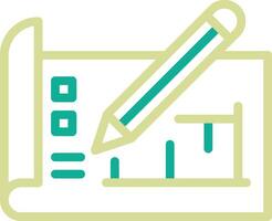 icône de vecteur de plan directeur