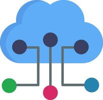 nuage configuration vecteur icône