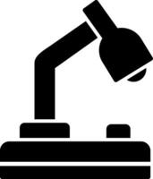 icône de vecteur de lampe de bureau