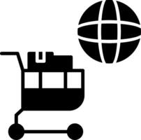 icône de vecteur de magasin en ligne