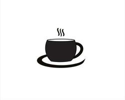 illustration icône café de noir Couleur vecteur