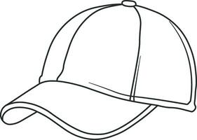 base-ball casquette vecteur illustration