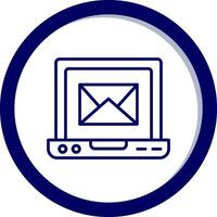 icône de vecteur de courrier électronique