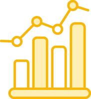 icône de vecteur de graphique à barres
