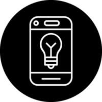mobile téléphone idée vecteur icône