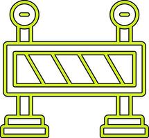 icône de vecteur de barrière