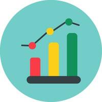 icône de vecteur de graphique à barres
